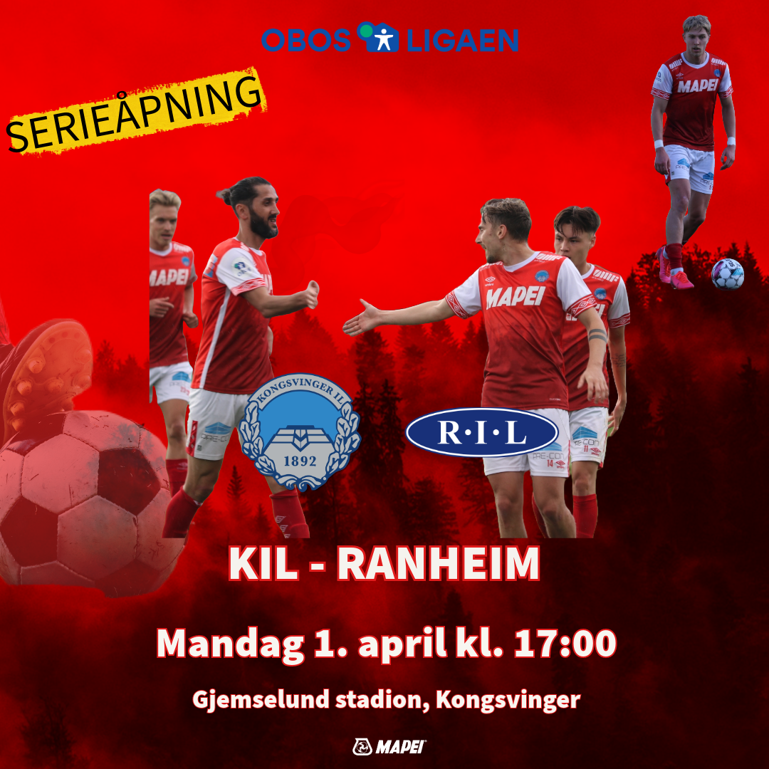 Serieåpning KIL - Ranheim 1. april