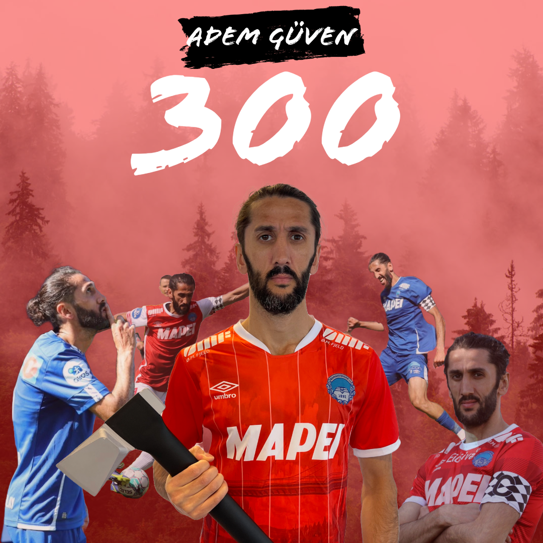 300: Adem Güven har spilt 300 offisielle kamper for KIL Toppfotball.