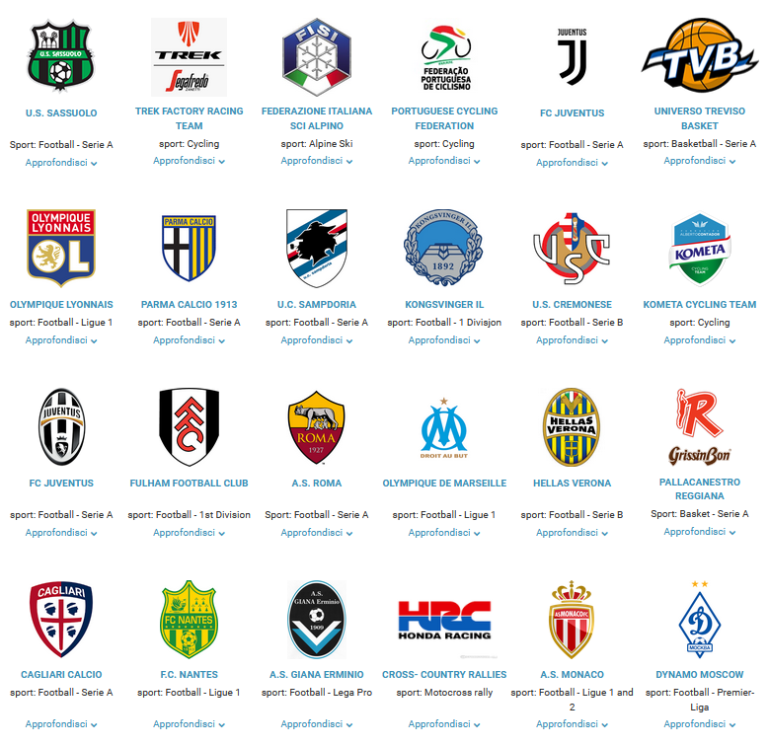 Mapei Sport - klient