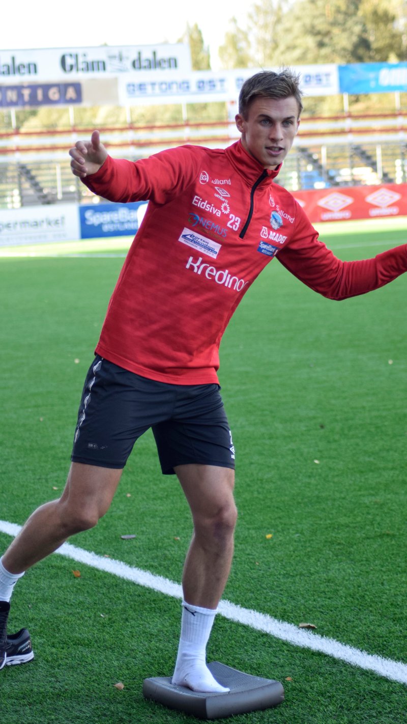 Sjølstad trente alternativt onsdag.