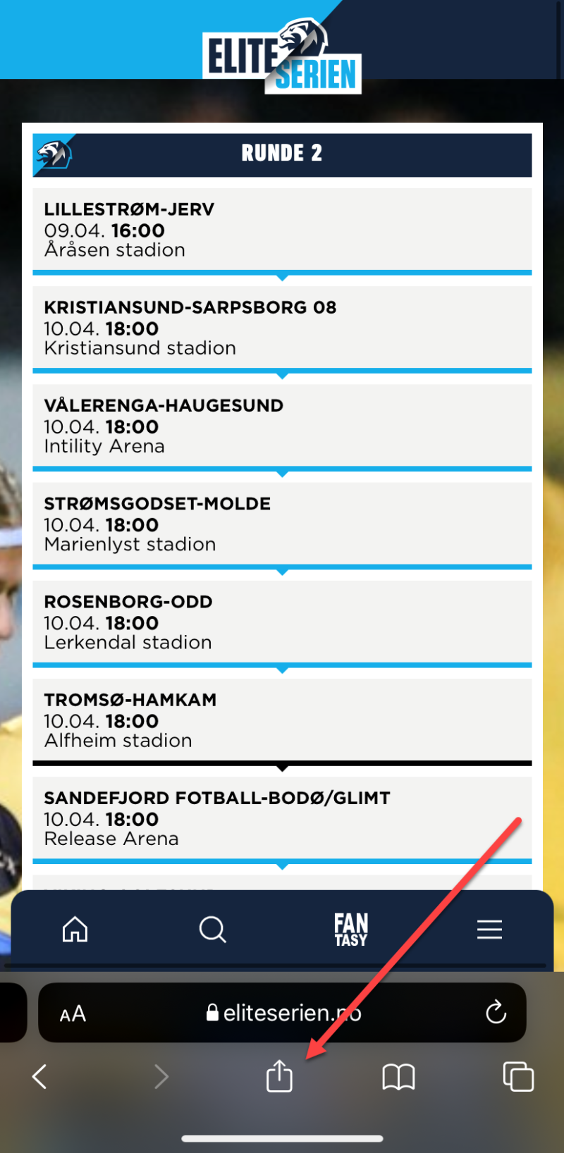 Slik laster du ned appene til Eliteserien og OBOSligaen / Kongsvinger