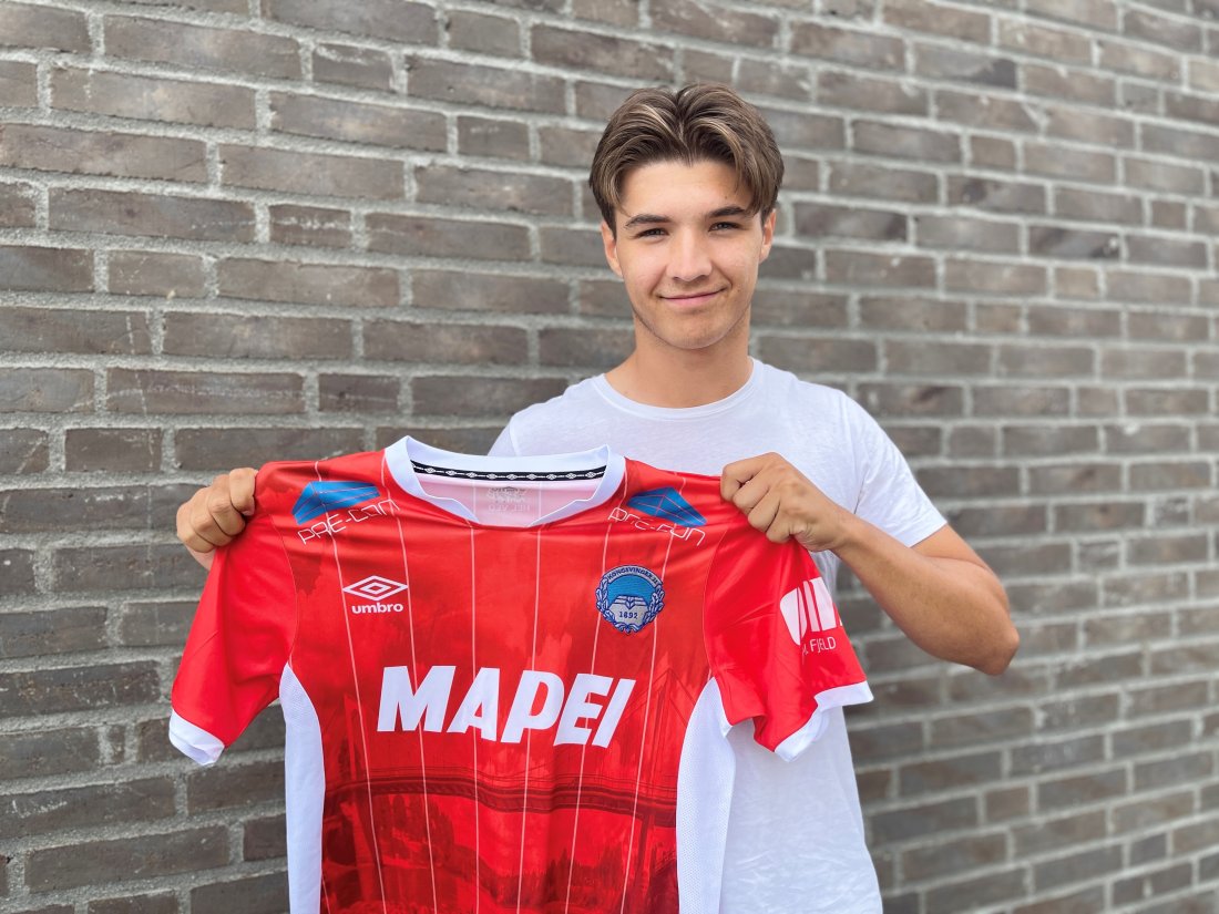 Markus Flores med KIL-trøye