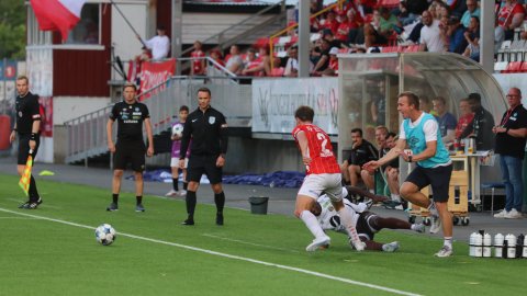  Johan Wennberg kunne puste lettet ut etter seier og tre poeng mot Mjøndalen, men han hadde likevel en del å sette fingeren på.  