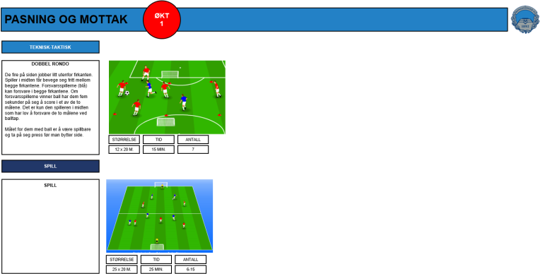 Pasning og mottak - økt 1 - 12årb